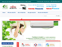 Tablet Screenshot of dienlanhhungdung.com